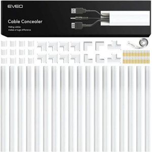 306” Cord Hider - Cord Cover Wall - Paintable Cable Concealer, Wire hiders